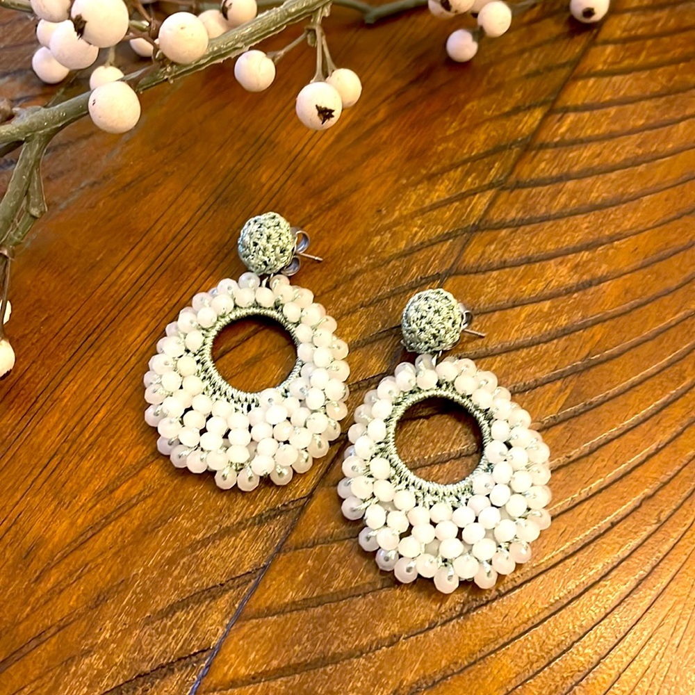 Crystal Bead Earrings